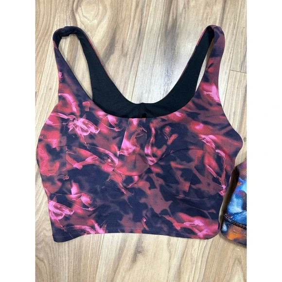 Lululemon Sports Bra SET/2 Women's 8 Athletic Athleisure Comfy Soft Gym Workout - Picture 2 of 10